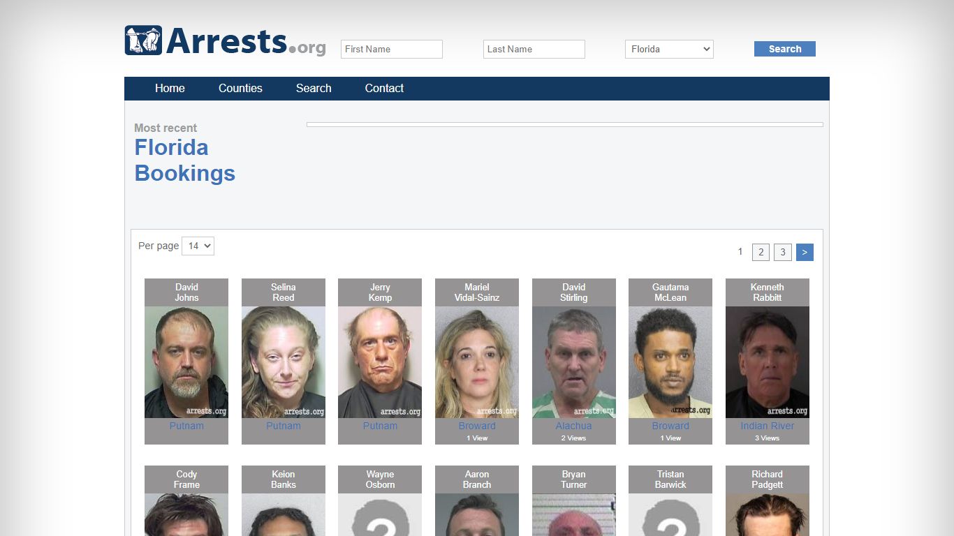 Florida Arrests and Inmate Search